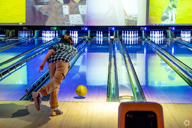 Knock down some pins at Bowlero in nearby Melville.