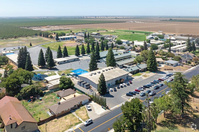 The campus of Le Grand Elementary School in Le Grand.