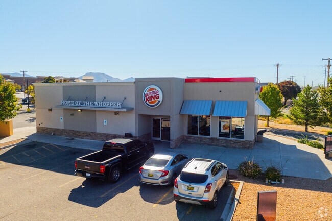 Burger King provides quick meals near Mirabella.