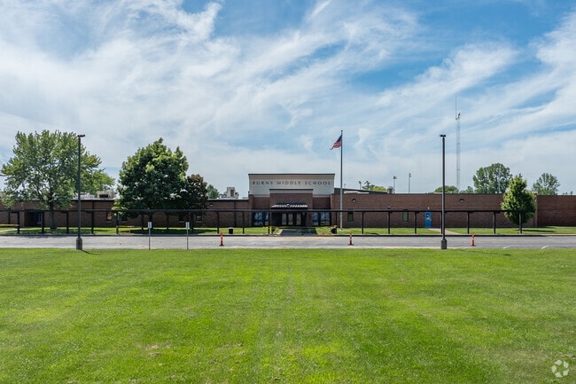 F.T. Burns Middle School has 710 students in attendance.