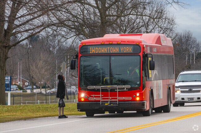 If you need a ride, Rabbit Transit has several stops throughout West York.