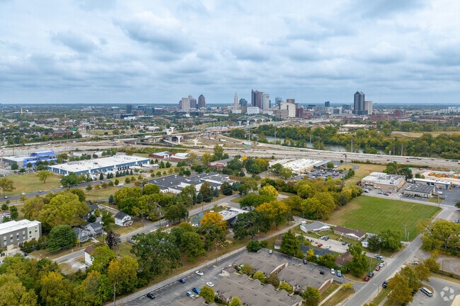 The suburb of South Franklinton is less than a ten minute drive from Downtown, Columbus.