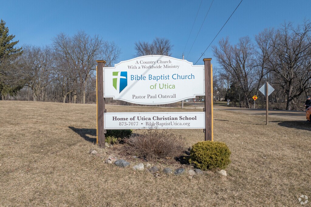 Utica Christian School is located outside of Stoughton.