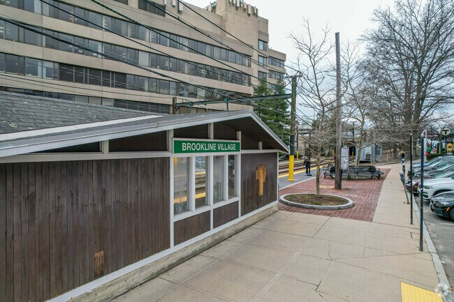 Green line train station