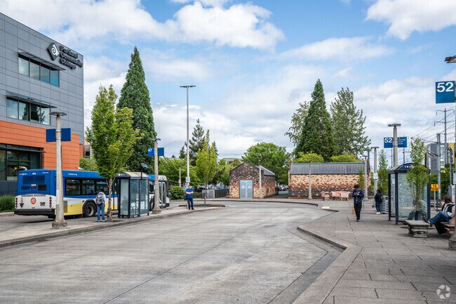 There are many different public transportation options in the Southeast Hillsboro neighborhood.