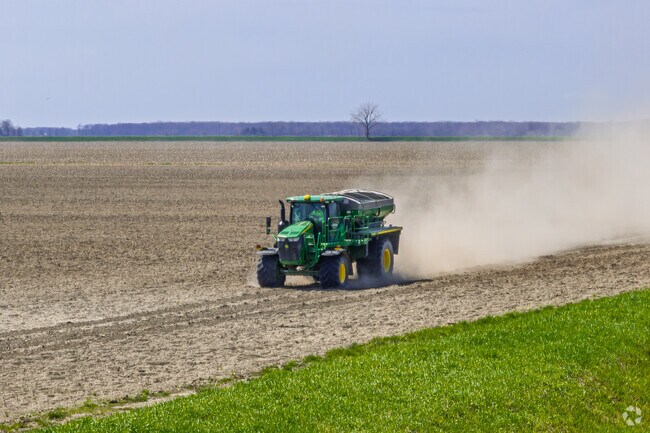 The surrounding township around Burt is predominantly rural farmland.
