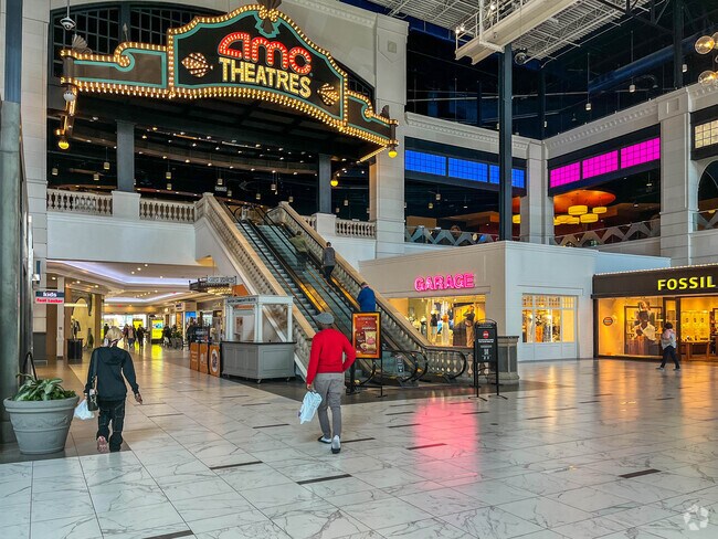 AMC Theater is located on the interior mall of Easton Town Center.