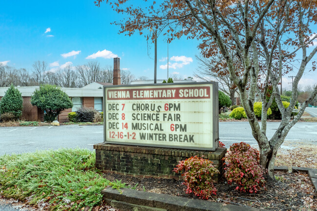Vienna Elementary School in Pfafftown.