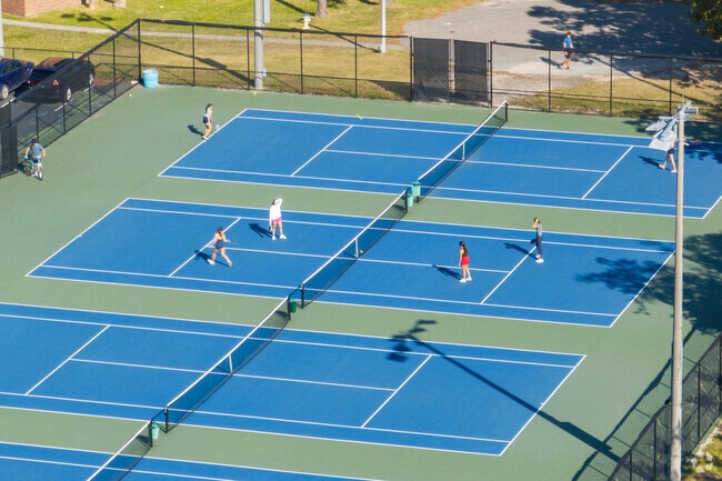 The junior running competition in Suburban Heights is popular with local youth.