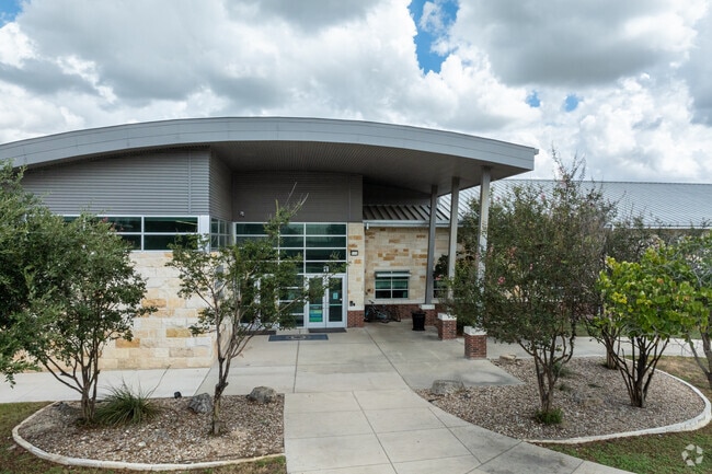 Jarrell Middle School is located just off I-35.