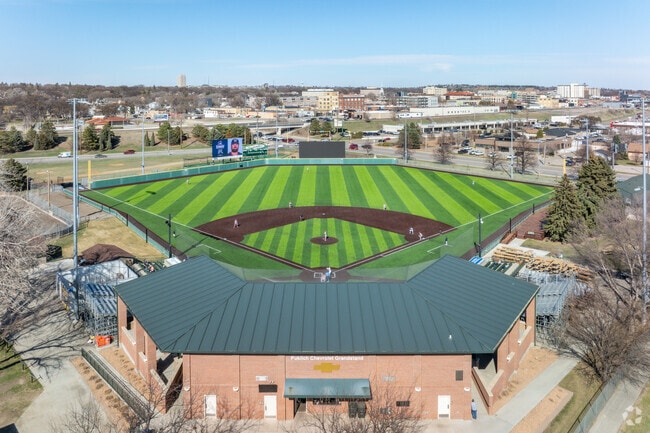 Bismarck Municipal Ballpark hosts a variety of college and youth games throughout the year.
