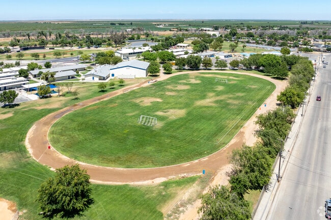 The track at Firebaugh Middle School in Firebaugh.