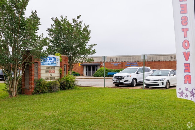 Westover High School serves grades 9-12 and is located in Westwood.