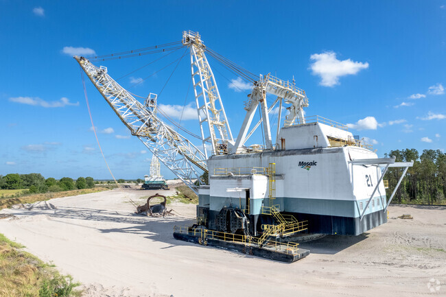 Phosphate remains a huge industry in and around Fuller Heights with Mosaic being a huge employer for residents.