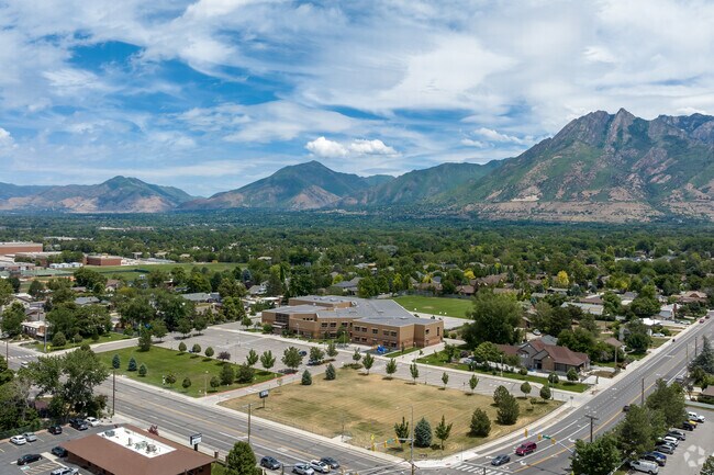 Woodstock Elementary School sits at the base of the Wasatch Mountains.