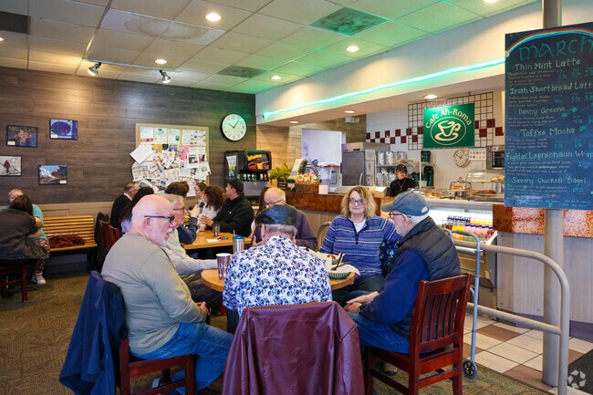 Cafe Ah-Roma is a Berea favorite for delicious coffee, sandwiches and community chatter.