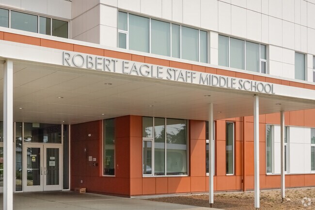 Staff Middle School in North College Park, is adjacent to Cascadia Elementary.