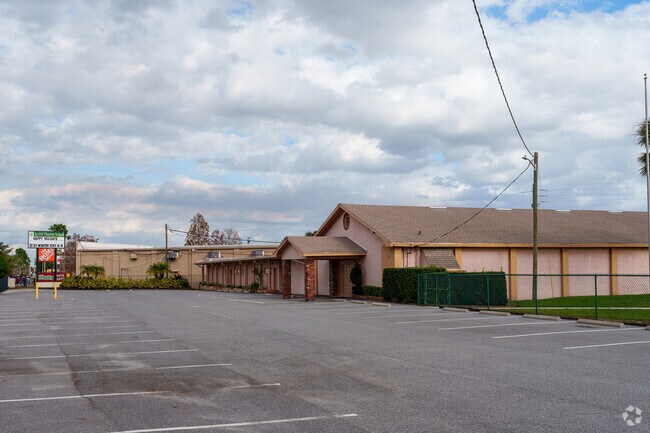 Access Charter School provides ample parking on the north side of the school.