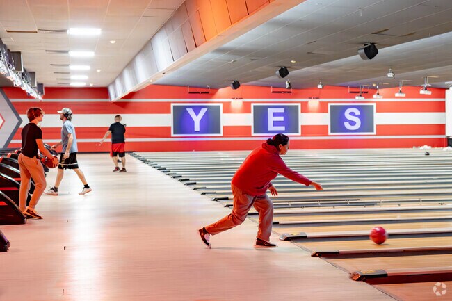 Bowlero next to Bee Ridge offers league play for the avid bowler.