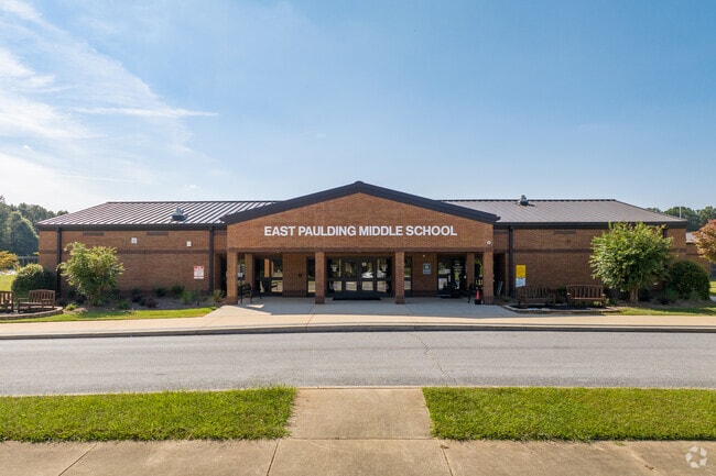 East Paulding Middle School welcomes students grades 6-8.