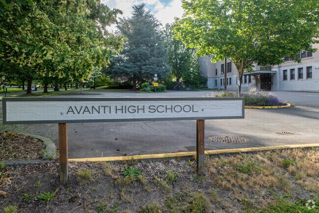 Avanti High School is 1 of 5 high schools in the Olympia School District.