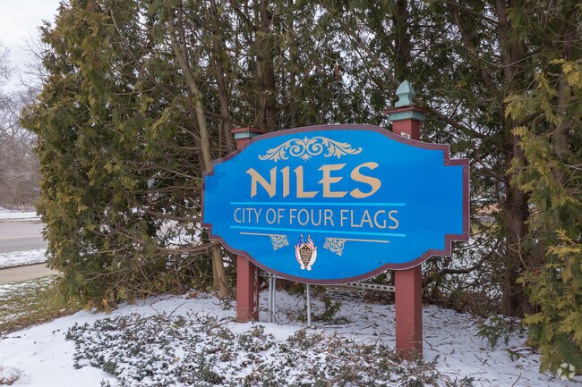Niles has a small town feel with a population of 12,000 as of the last census.
