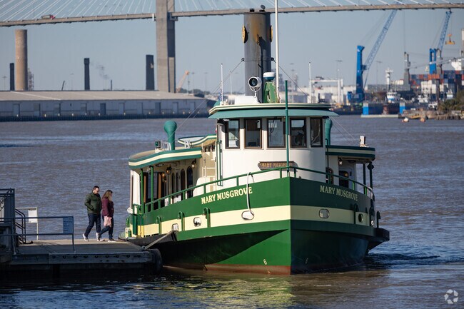 Hitch Village-Fred Wessels residents can board the water taxi.