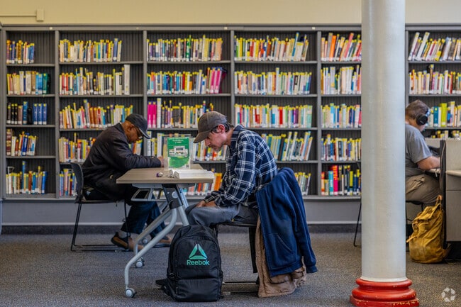 Find a quiet place to study near Southeast Community at Reading Community Library.
