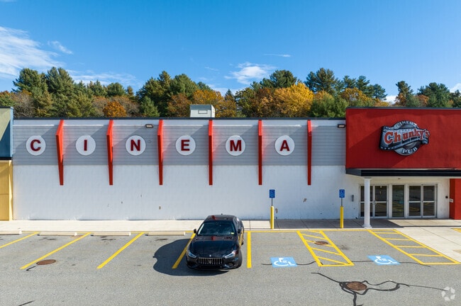 Catch a movie at Chunky's Cinema Pub in Pelham, NH.