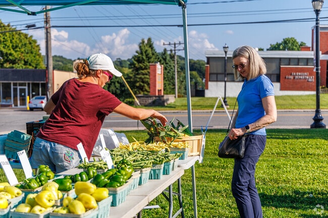 Fresh produce from local farmers can be found at the Camillus Farmer's Market.