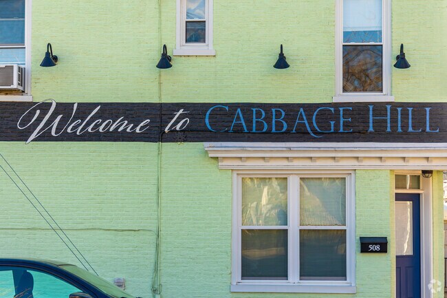 Cabbage Hill is a small community just outside of Downtown Lancaster.