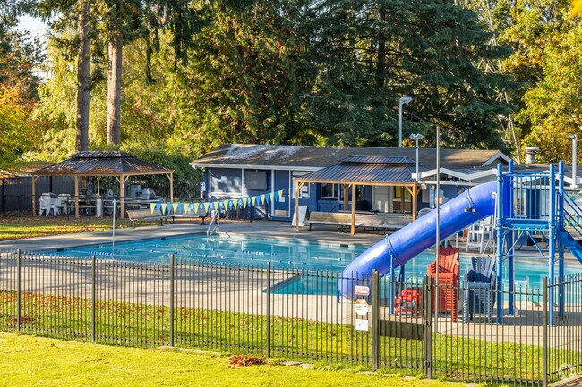 Norwood Swim Club in Woodridge offers swim team fun and summer slides.