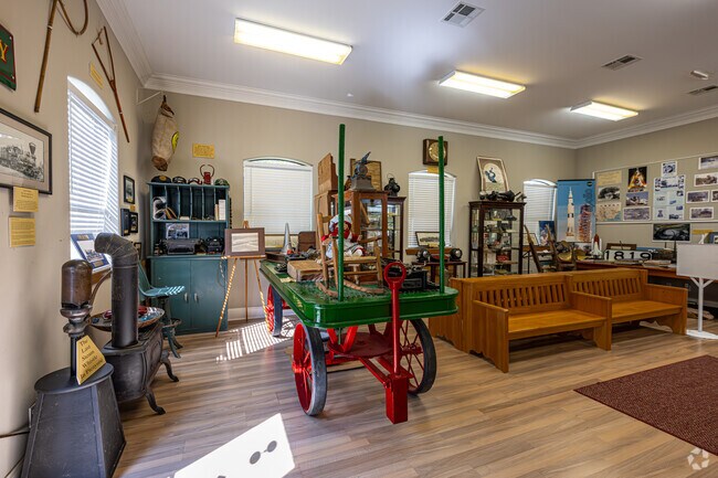 Picayune’s Lower Pearl River Valley Transportation Museum shows local railroad history.