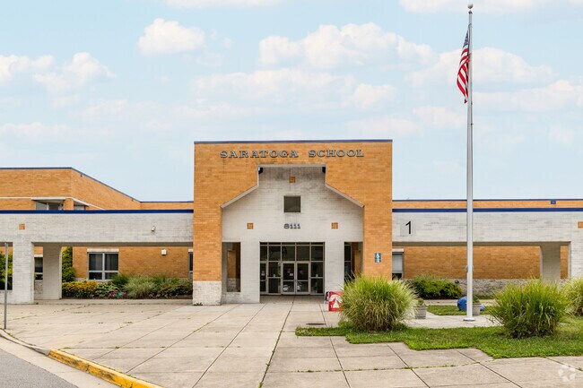 Saratoga Elementary School in Newington is rated a B plus by Niche.