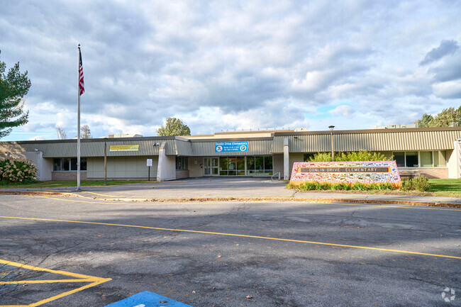 Exterior view of Donlin Drive Elementary School.