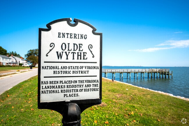 Wythe is one of Hampton's oldest neighborhoods with historic homes
