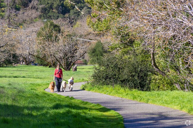 Residents of Trails love the many trails and nature that can found close to downtown.