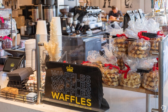 Waffles of all kinds can be found at the Taste of Belgium.