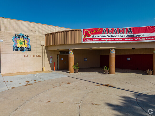 Acacia Elementary School is located off West Evans Drive.