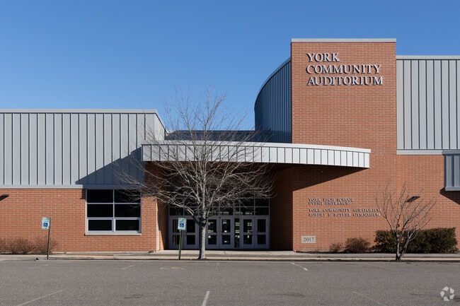 York High School has an auditorium.