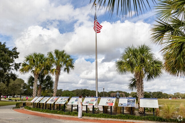 The Orlando Lone Sailor Navy Memorial pays homage to fallen heroes