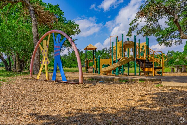 Founders Memorial Park has a playground for local youths.