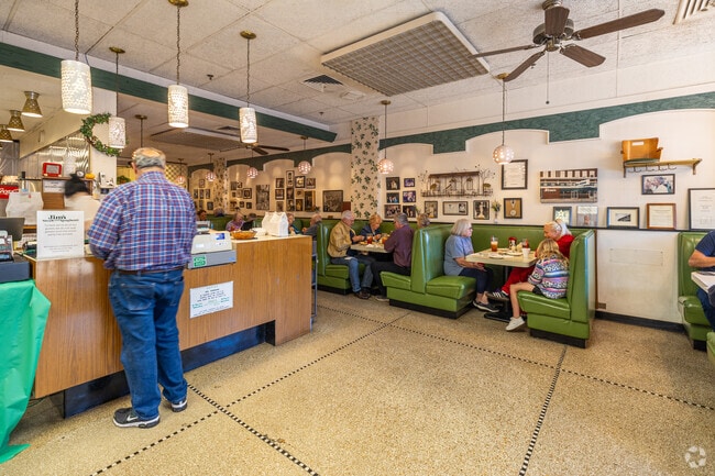 Jim's Steak and Spaghetti Restaurant is a famous establishment in downtown Huntington, WV.