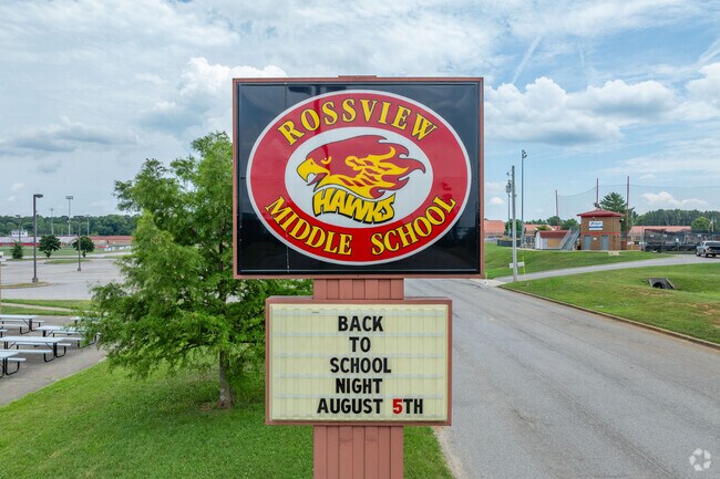 Rossview Middle School is home to the Hawks in Clarksville.