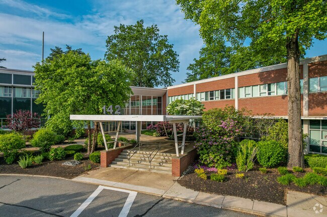 Corwin-Russell School At Broccoli Hall entrance in Lincoln Sudbury.