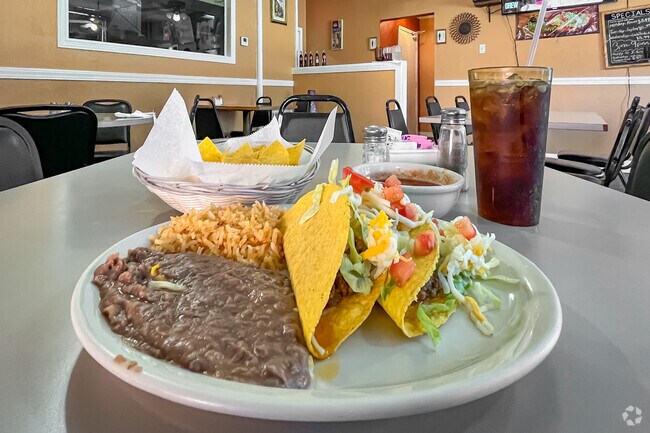 Trejo's in a great location to find lunch specials and a game on the TV.