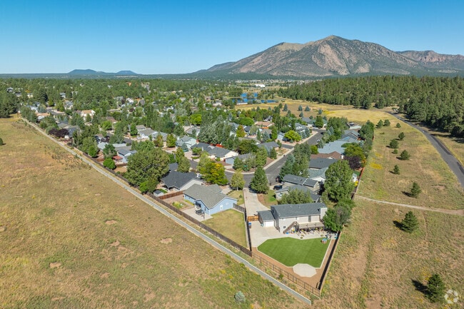 Walnut Meadows is set about 7 miles east of Downtown Flagstaff.