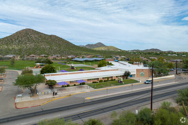 Tolson Elementary School has a large field for outdoor games and events in Starr Pass.