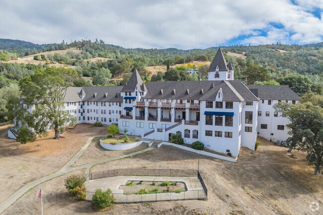 The historic Lucerne Castle now serves as the university hub for local students.