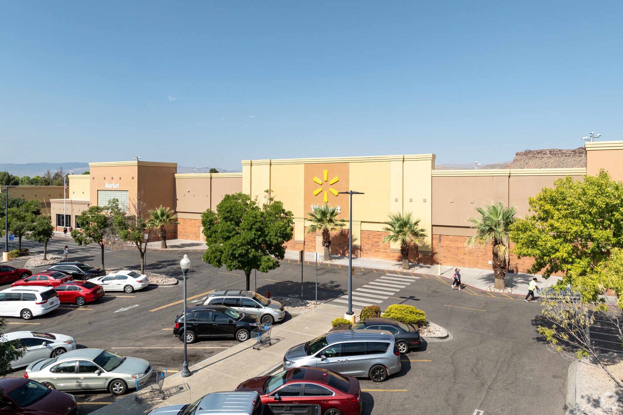 Walmart is the closest store for all essentials in the Bloomington Ranches neighborhood.